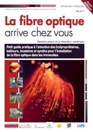 couverture guide fibre optique