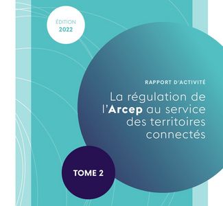 La couverture du tome 2 du rapport annuel