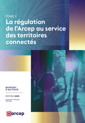 Le rapport annuel de l'Arcep - le tome 2 - la couverture