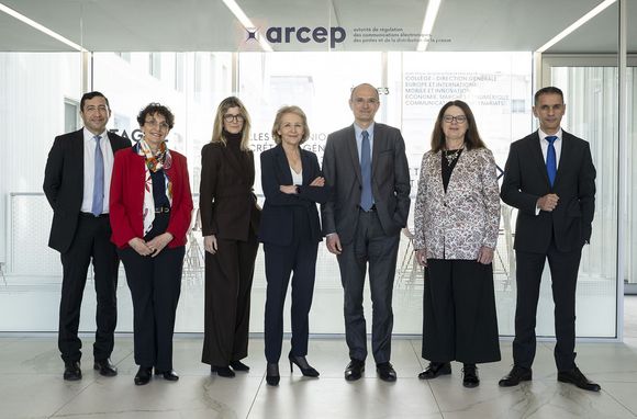Le collège de l'Arcep 2025 