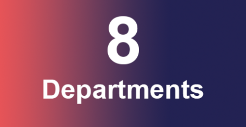 8 departments