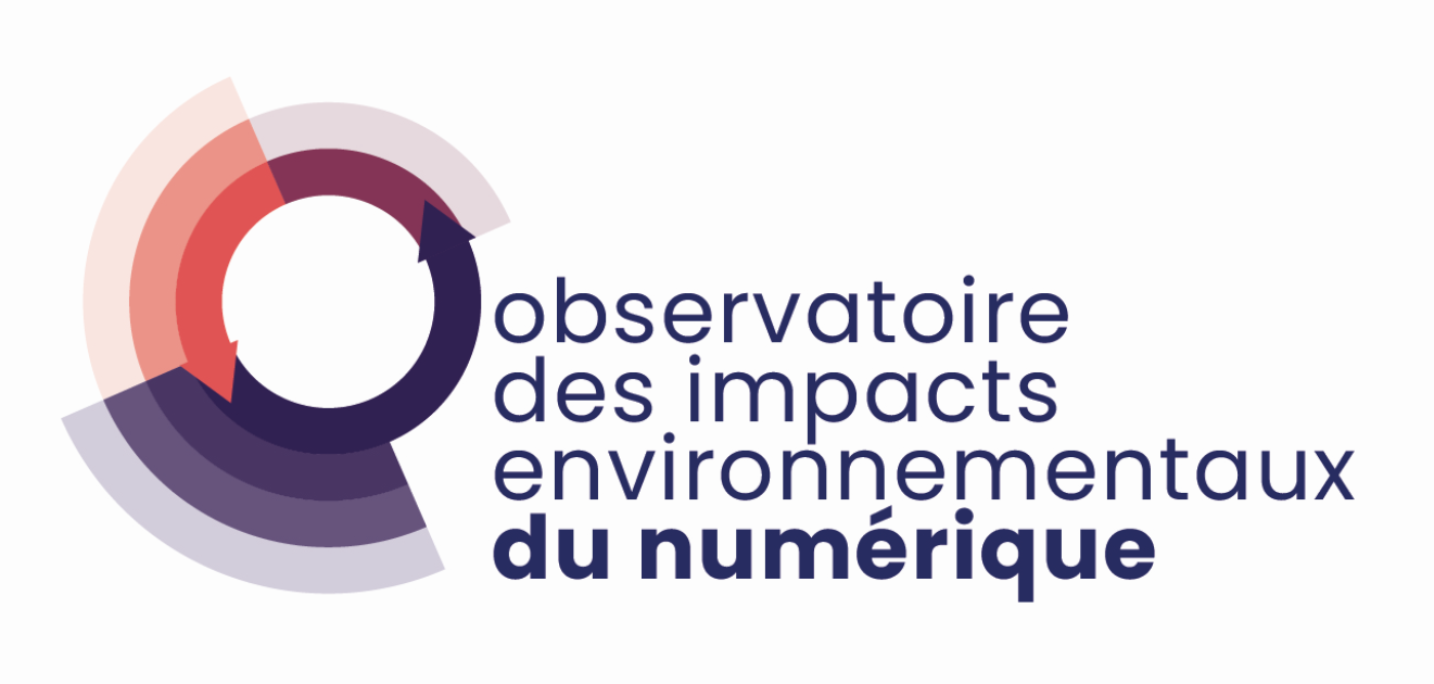 Logo de l’observatoire des impacts environnementaux du numérique Arcep – ADEME Logo de l’observatoire des impacts environnementaux du numérique Arcep – ADEME