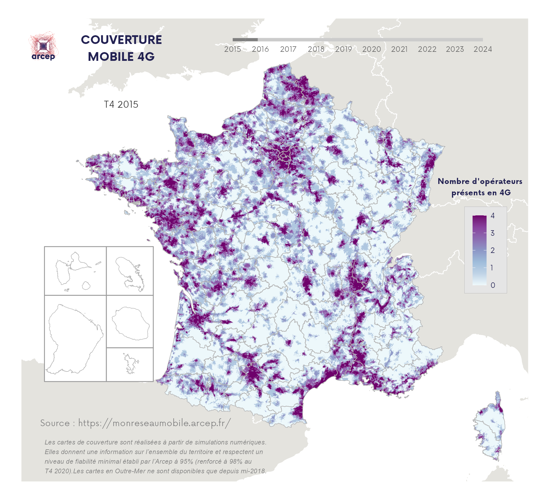 Couverture 4G - T4 2015