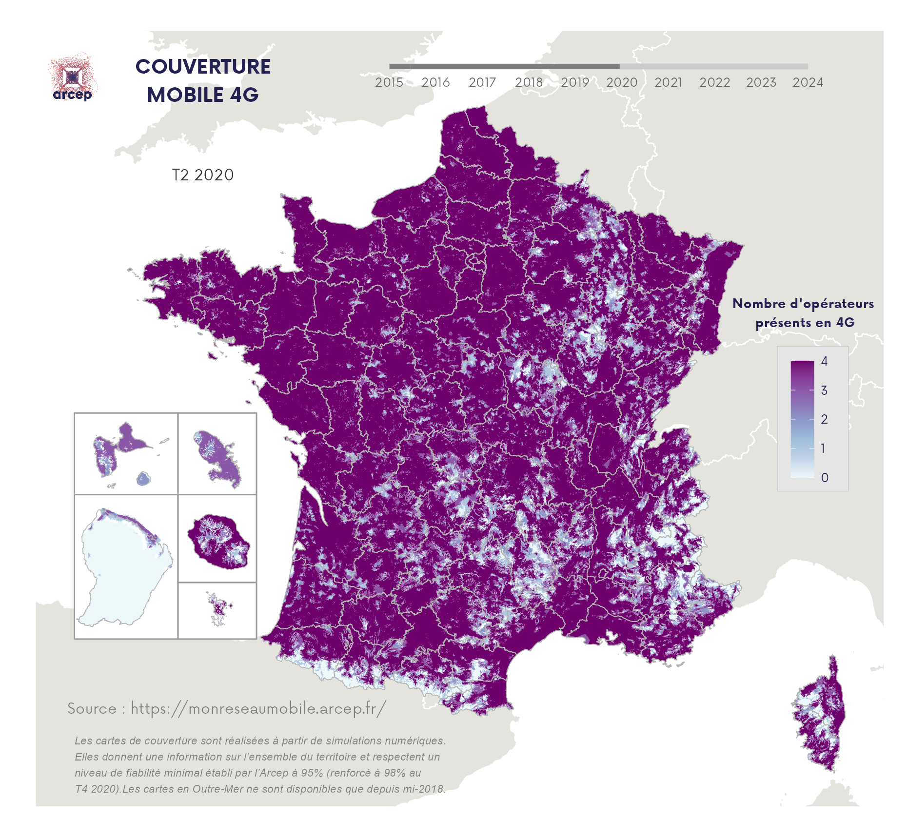 Couverture 4G - T2 2020