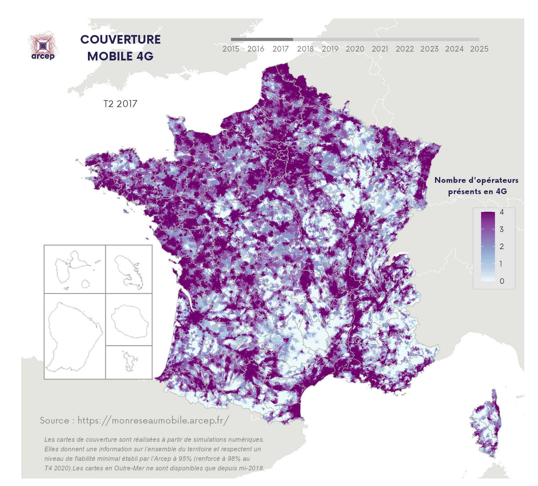 Couverture 4G - T2 2017