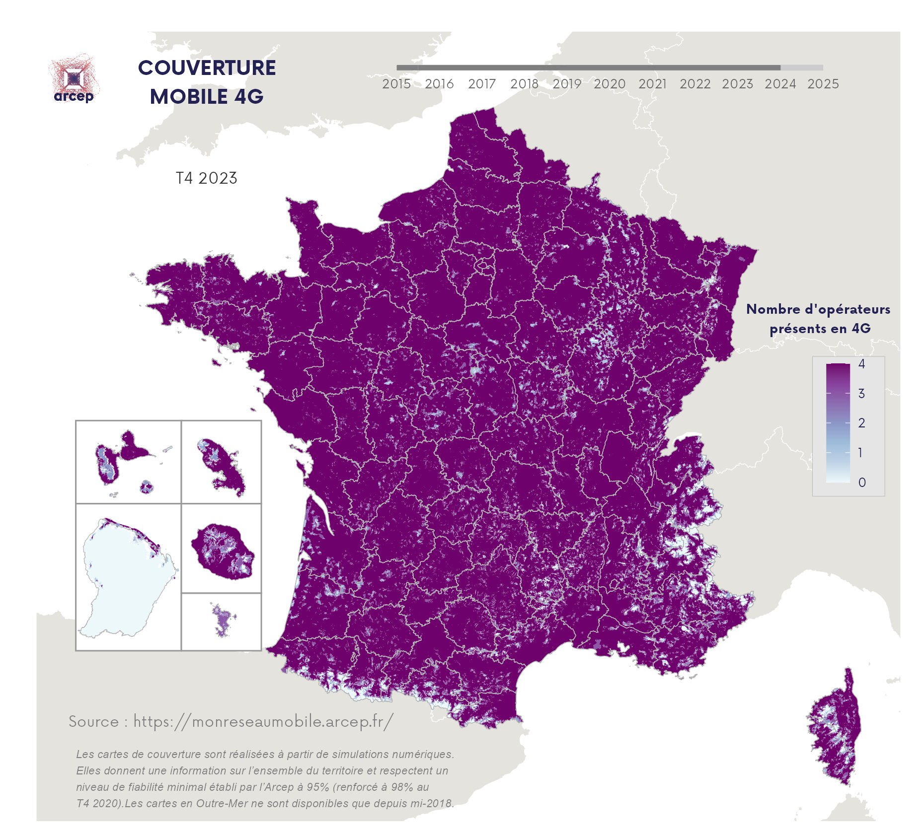 Couverture 4G - T4 2023