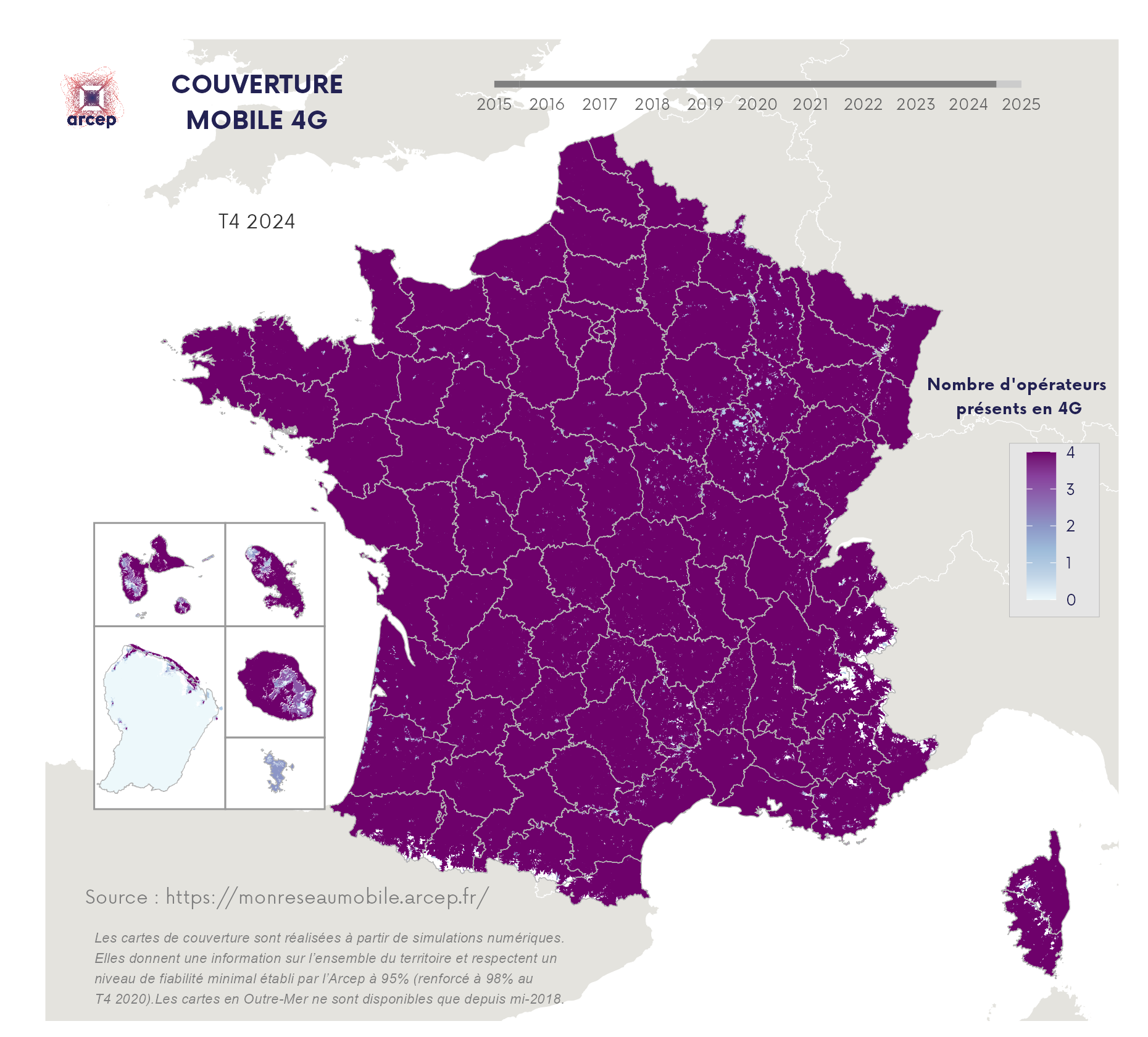Couverture 4G - T4 2024