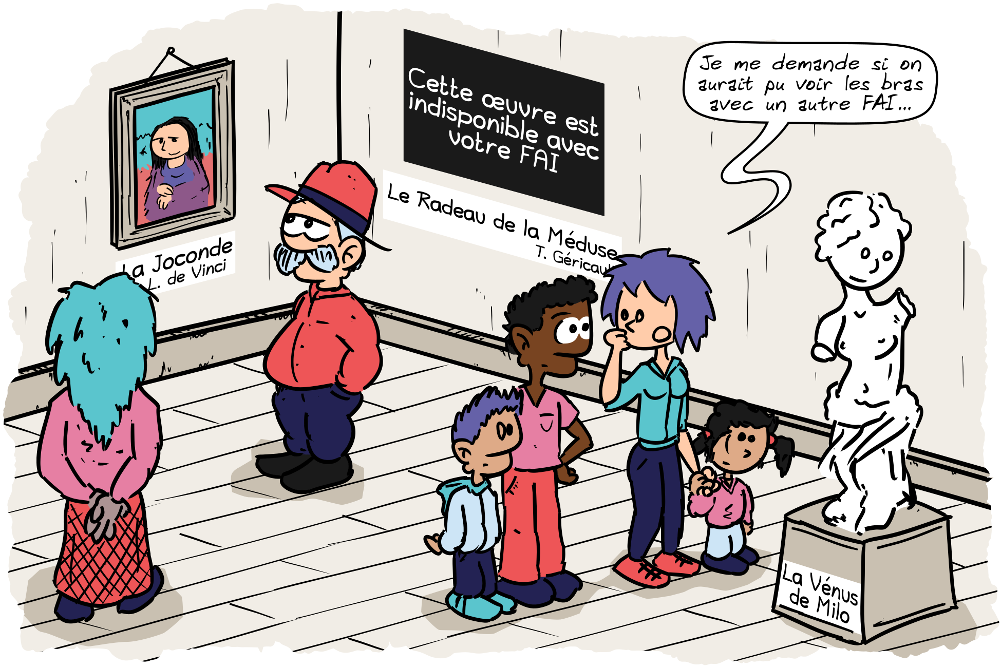 Illustration "mus&eacute;e"