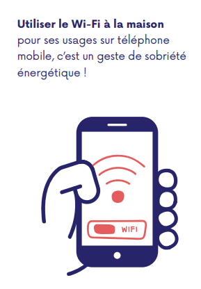 Illustration : utilisation du Wi-Fi &agrave; la maison