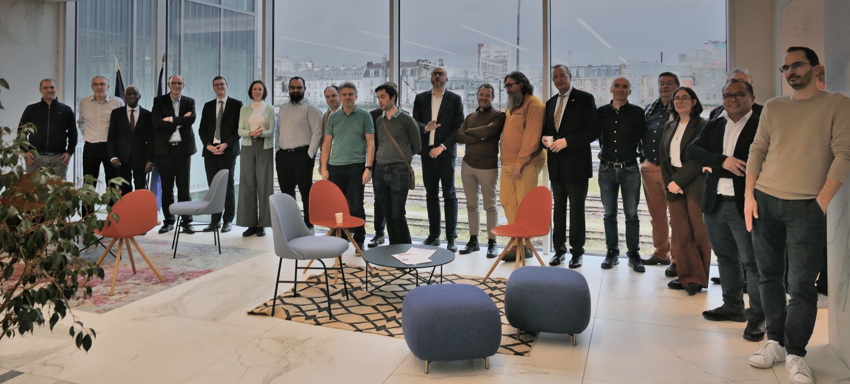 Photo de la Task-Force IPv6, réunie le 27 janvier 2026 dans les locaux de l’Arcep