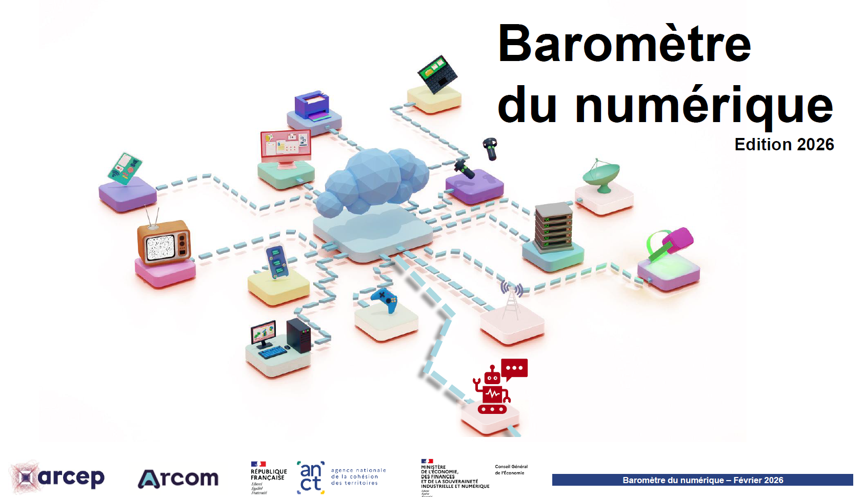 Barom&egrave;tre du num&eacute;rique - &eacute;dition 2026 - illustration